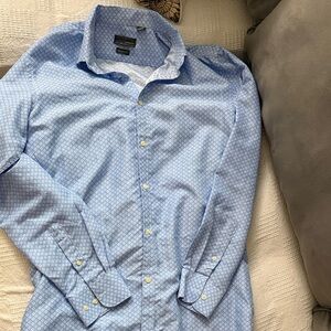 Black Label Light Blue Geometric Shirt